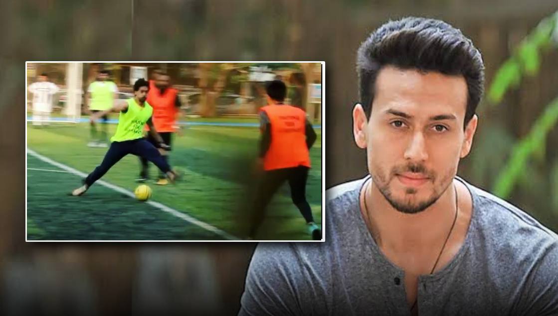 Tiger Shroff shows off his football skills on Instagram