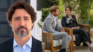 Justin Trudeau commenting on Prince Harry and Meghan Markle infamous interview