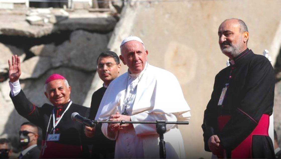 "Thousands of Muslims Christians and Yazidis were cruelly annihilated by terrorism", Pope Francis