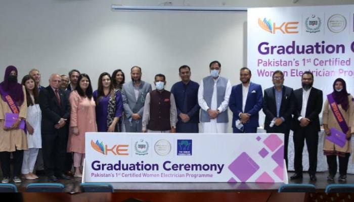 Chairman NEPRA Commends Graduation of K-Electric First Women Certified Electricians Cohort