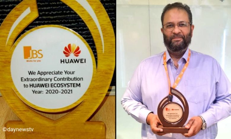 JBS receives award for contribution to ‘Huawei Ecosystem’