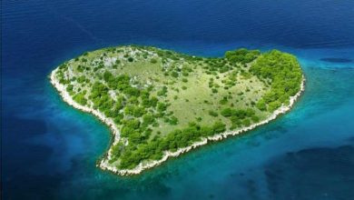 Heart-Shaped Croatian Island for Sale, an Ideal Valentine's Gift