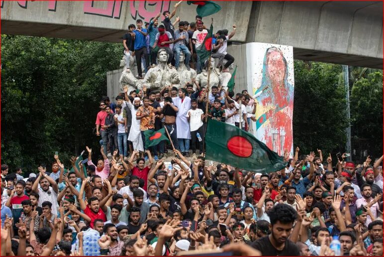 Army Establishes Interim Govt, PM Sheikh Hasina Flees Amid Deadly Protests