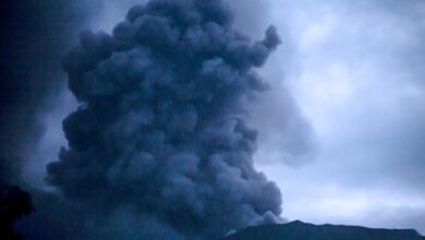 Earthquake Triggers Shiveluch Volcano Eruption in Russia's Kamchatka