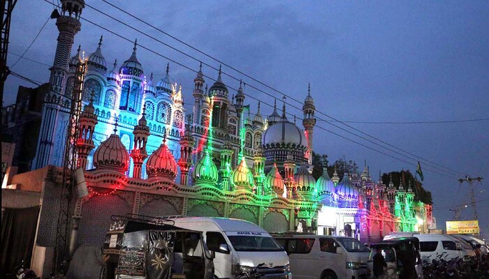 Glimpses of 12 Rabi-ul-Awal Decorations from Across Pakistan