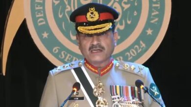 Army Chief Honors Martyrs on Defence at GHQ