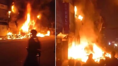 Illegal Petrol Pump Fire Kills One in Karachi’s Shah Faisal Area