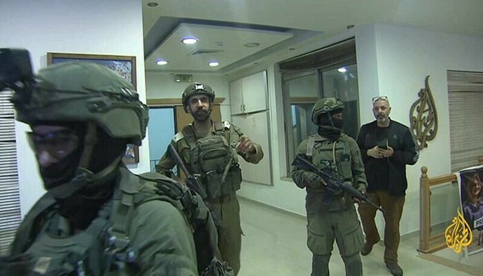 Israeli Forces Raid Al Jazeera Bureau in Ramallah