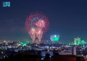 Fireworks in Riyadh 