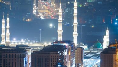 Images of Makkah and Madinah Illuminate Saudi Arabia’s 94th National Day