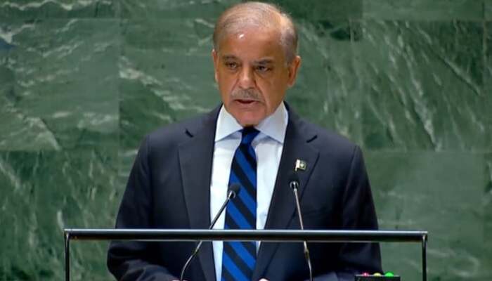 PM Sharif Urges Action on Gaza, Kashmir, and Climate Crisis, Addresses UNGA