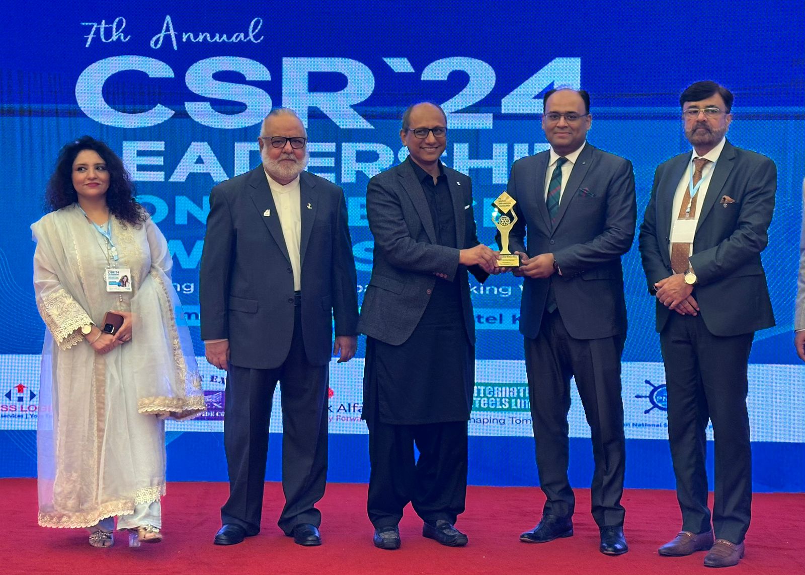 Pia Wins CSR Award