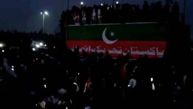 Power Cut and Stage Seizure at PTI Rally