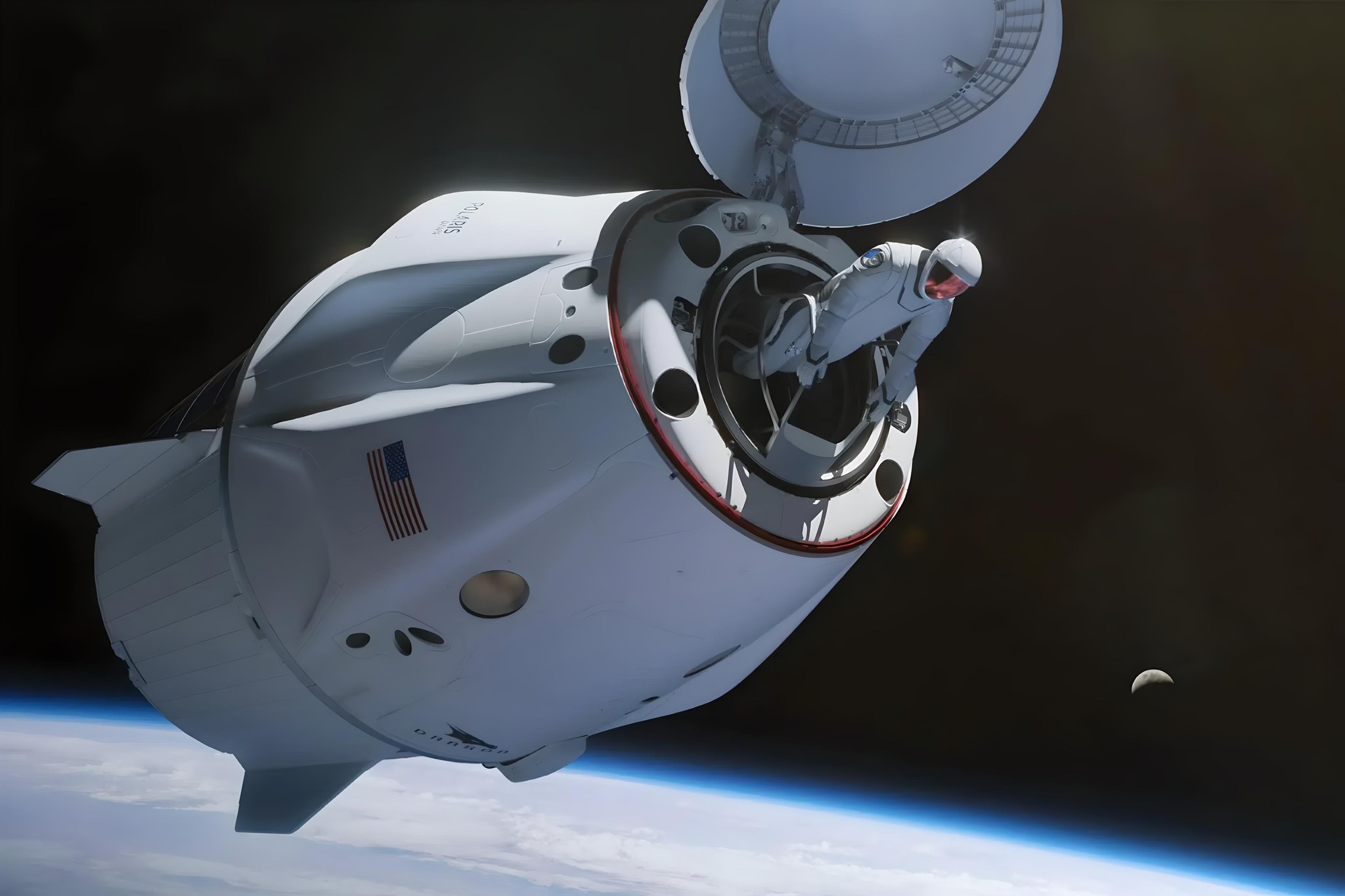 First Private Spacewalk Completed by Billionaire and SpaceX Engineer