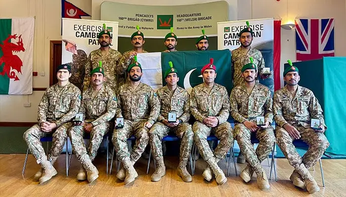 Pak Army Wins Gold in Cambrian Patrol 2024