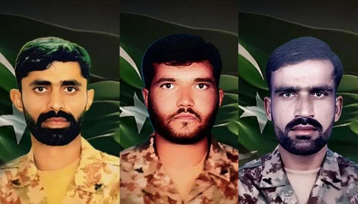 Pak Army Officer and Two Soldiers Martyred in Anti-Terror Operations