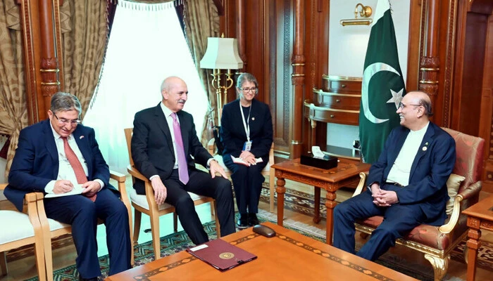 President Zardari Meets Putin, Calls for Stronger Bilateral Ties