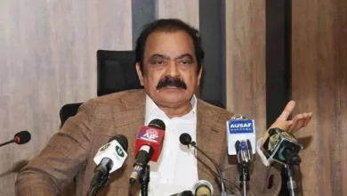 Sanaullah Criticizes PTI's Role in Blocking Justice Mansoor Ali Shah’s CJP Prospects