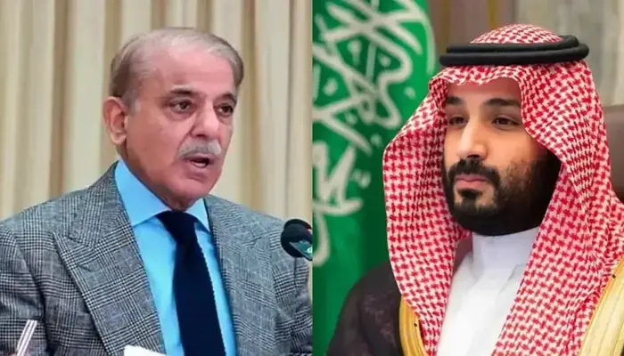 PM Shehbaz Meets Saudi Crown Prince MBS