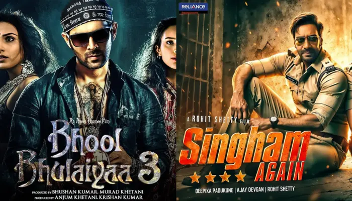 Ajay Devgn’s Singham Again vs Kartik Aaryan’s Bhool Bhulaiyaa 3