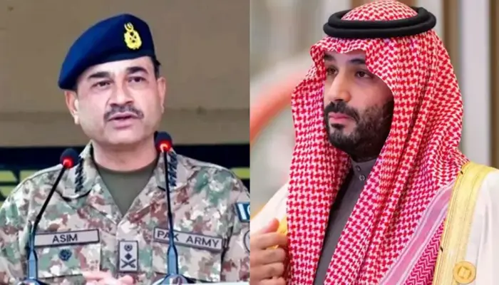 COAS Meets Saudi Crown Prince on Defence Cooperation