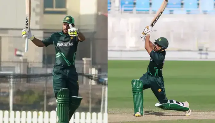 Shahzaib Khan's Heroics Propel Pakistan to 281 in U19 Asia Cup Match Against India