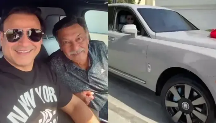 Vivek Oberoi Surprises Family with Rolls Royce Cullinan Black Badge