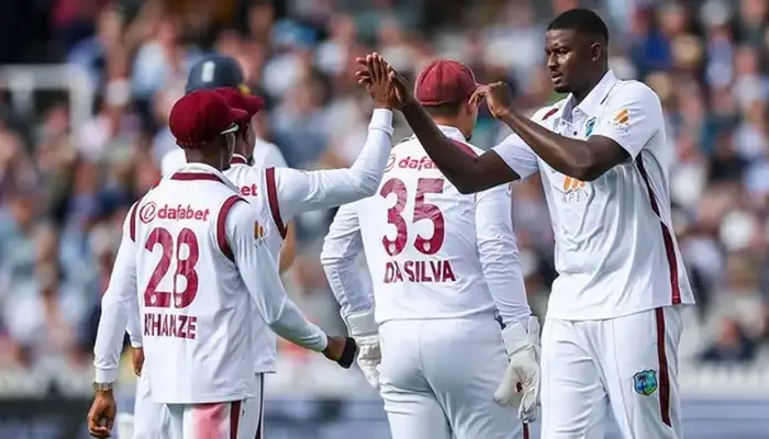 West Indies Hold Edge as Day 1 Ends in Test Against Bangladesh