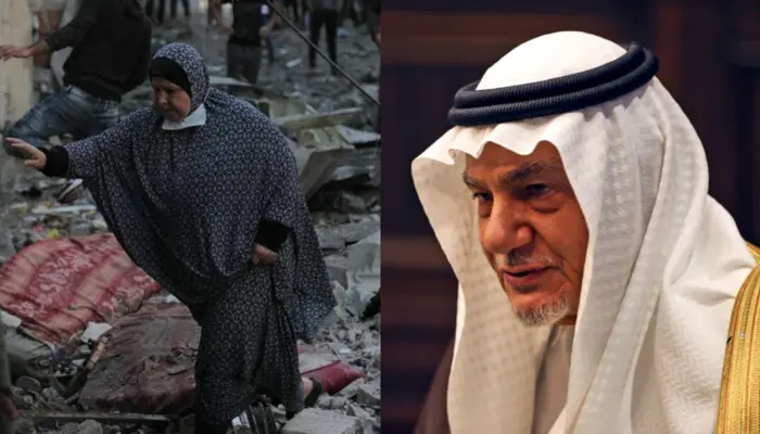 Saudi Prince Turki Al Faisal Calls Israel Genocidal and Apartheid State