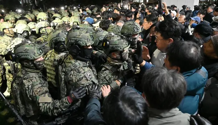 South Korea Blocks Martial Law, Troops Withdraw