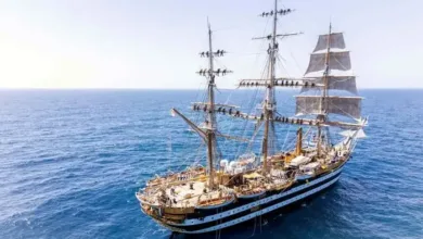 World’s Most Beautiful Ship ‘Amerigo Vespucci’ Arrives in Karachi