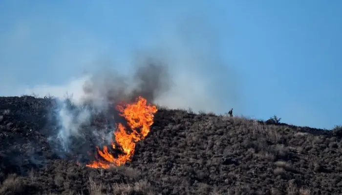 New Wildfires Rage in Southern California Ahead of Trump’s Visit