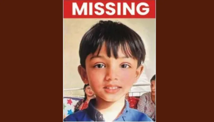 Missing 7-year-old Sarim: Case Transferred to AVCC