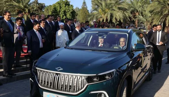 Turkish President Erdogan Gifts Togg Electric SUV to PM Shehbaz