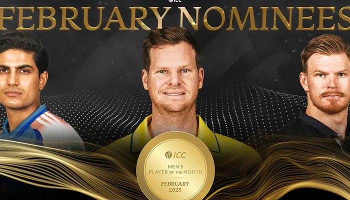 ICC Announces Player of the Month Nominees for February