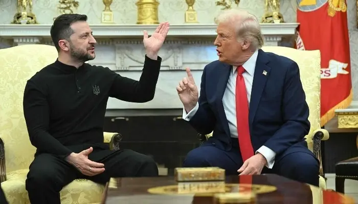 Trump and Zelensky Clash Over Compromise With Russia