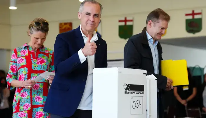 Mark Carney Leads Liberals to Victory Amid Trump Trade War Tensions