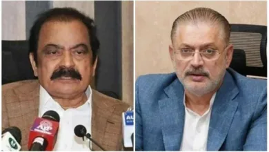 Sanaullah Assures Sharjeel Memon of Dialogue on Canals Project