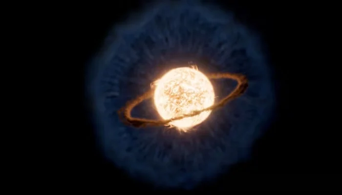 Webb Telescope Captures Rare Death Plunge of Alien Planet