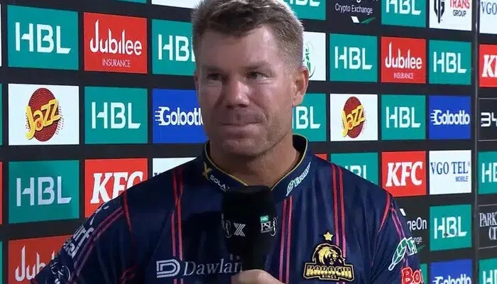Warner Mocks Shaheen’s Pitch Call After Karachi Kings Win
