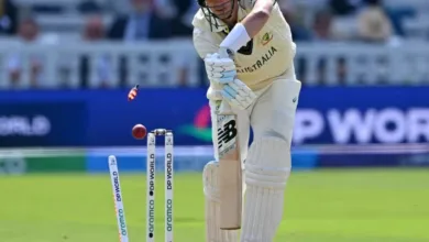 Australia Stumble to 210-8 in WTC Final After Tea Collapse