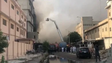 Karachi Factory Blaze Still Uncontrolled After 29 Hours