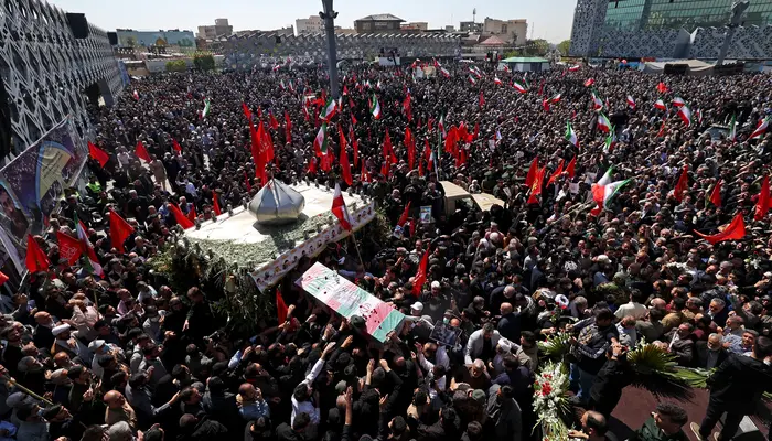 Massive Funeral Held in Iran’s Yazd for Soldiers Killed in Israeli Strike