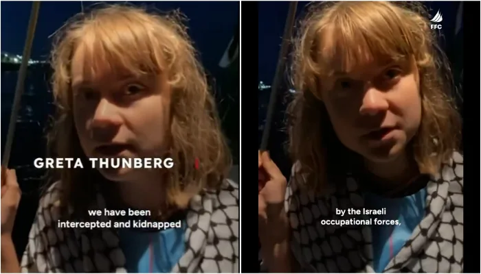 ‘We’ve Been Kidnapped by Israeli Forces in International Waters Greta Thunberg