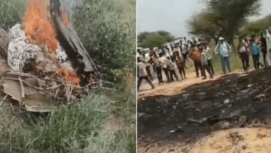 Jaguar Fighter Jet Crash in Rajasthan Kills Two IAF Pilots