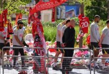 vLiverpool Honors Diogo Jota and Andre Silva in Emotional Anfield Tribute