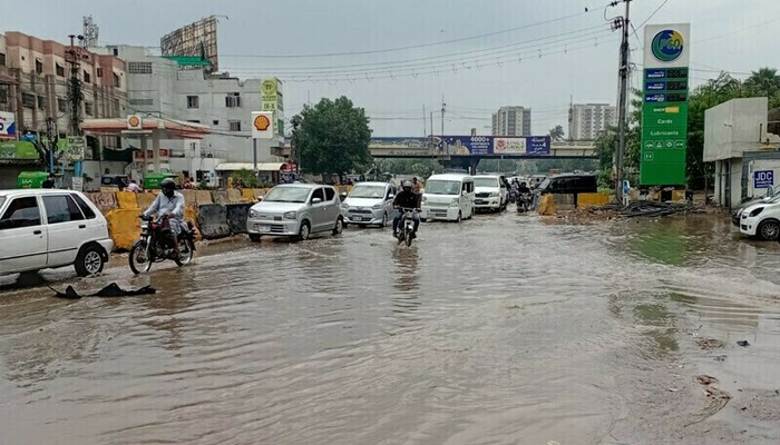 Karachi Rain Submerges Streets, Sparks Power Outages