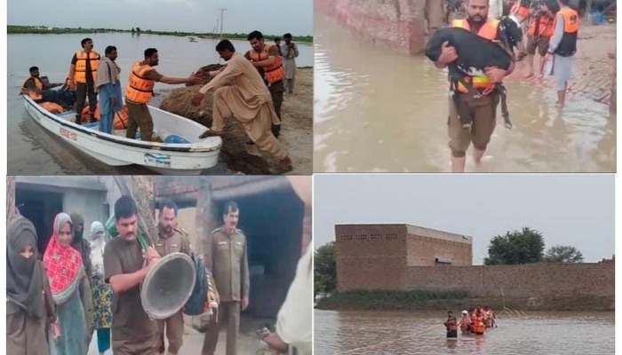Punjab Police on High Alert Amid Rain and Flood Threat