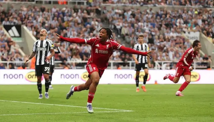 Rio Ngumoha Shines as Liverpool Stun Newcastle 3-2