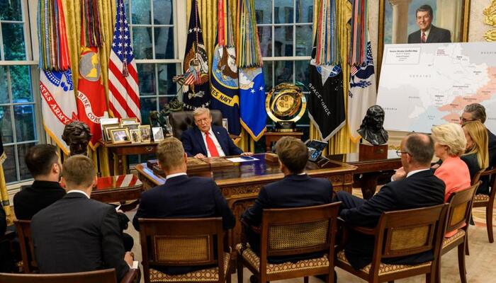 Trump Rules Out US Troops in Ukraine Security Guarantees